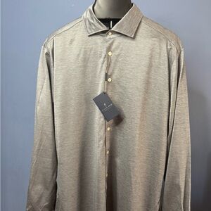 Emanuel Berg Grey Modern Fit Dress Shirt
Size XXL
Brand New With Tags